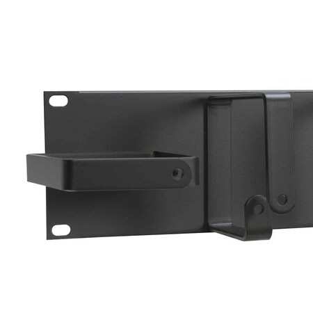 Lowell Cable Panel w/D-rings 2U CMD-2H